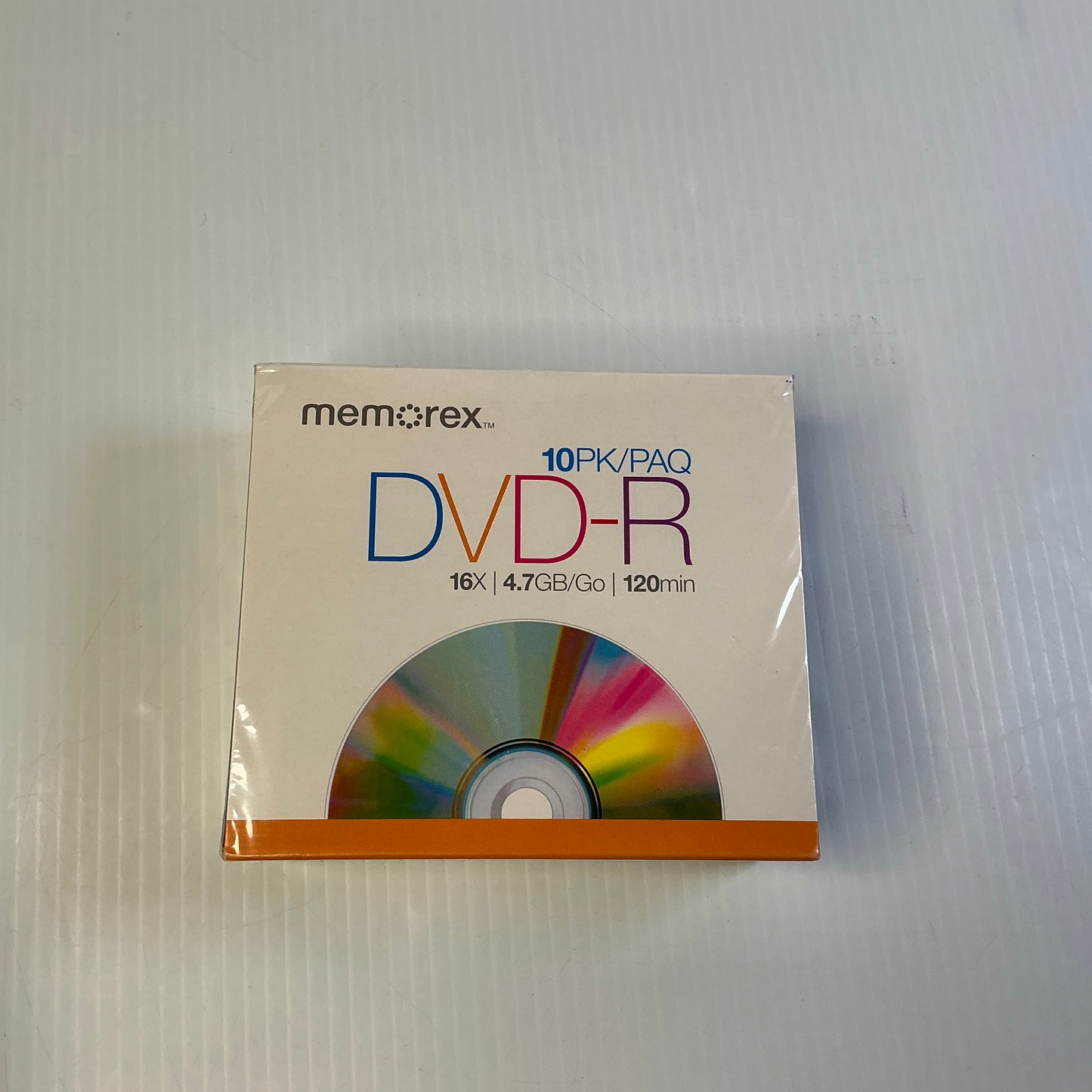 Memorex DVD-R 120 mins 10 Blank discs and cases