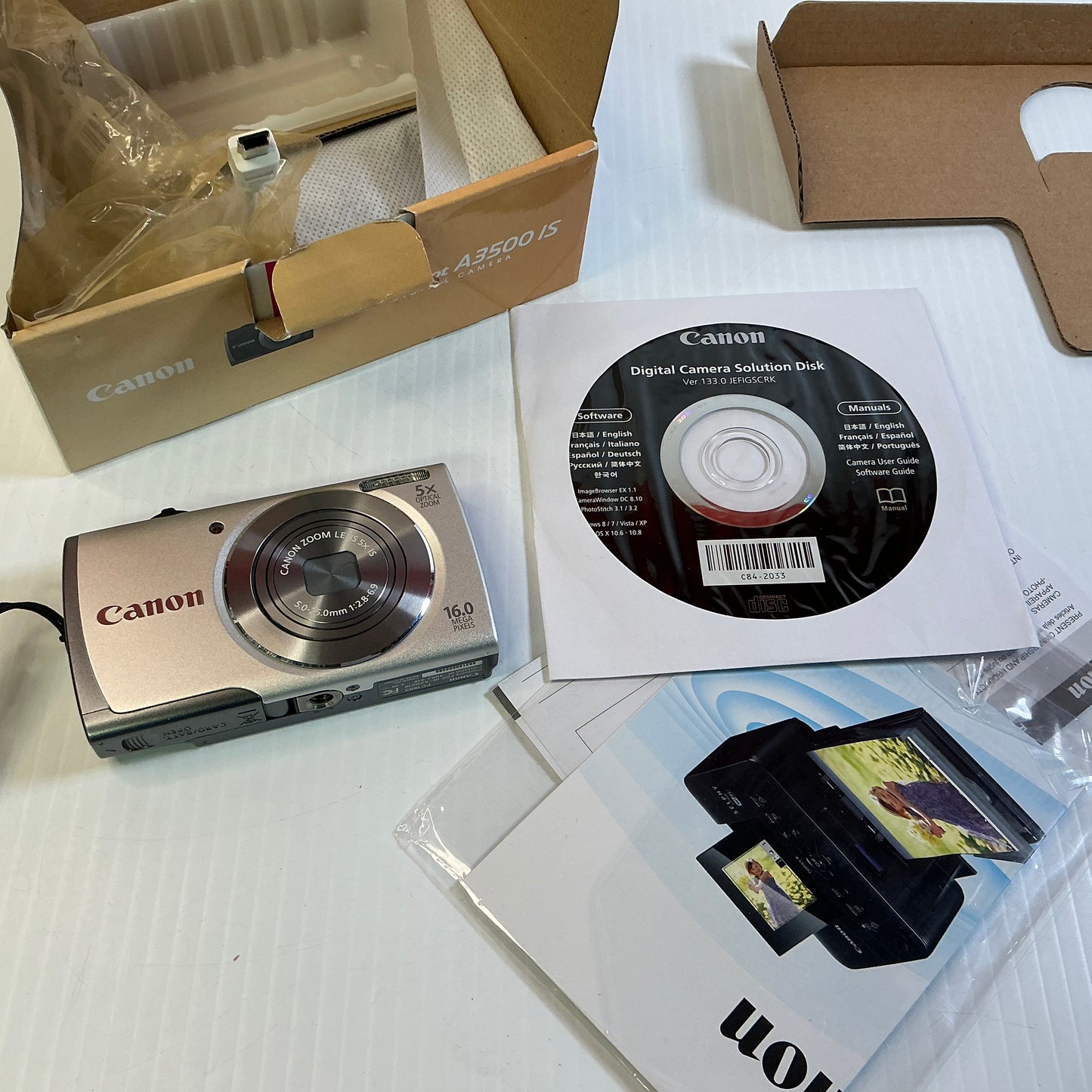 Canon PowerShot A3500 IS Open Box