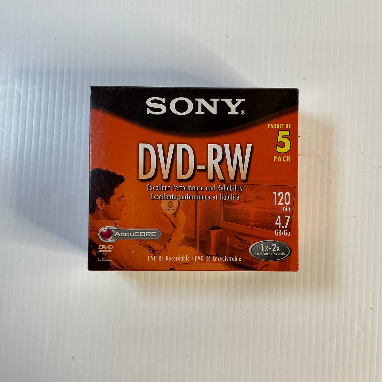 Sony 5 Pack DVD-RW Disks