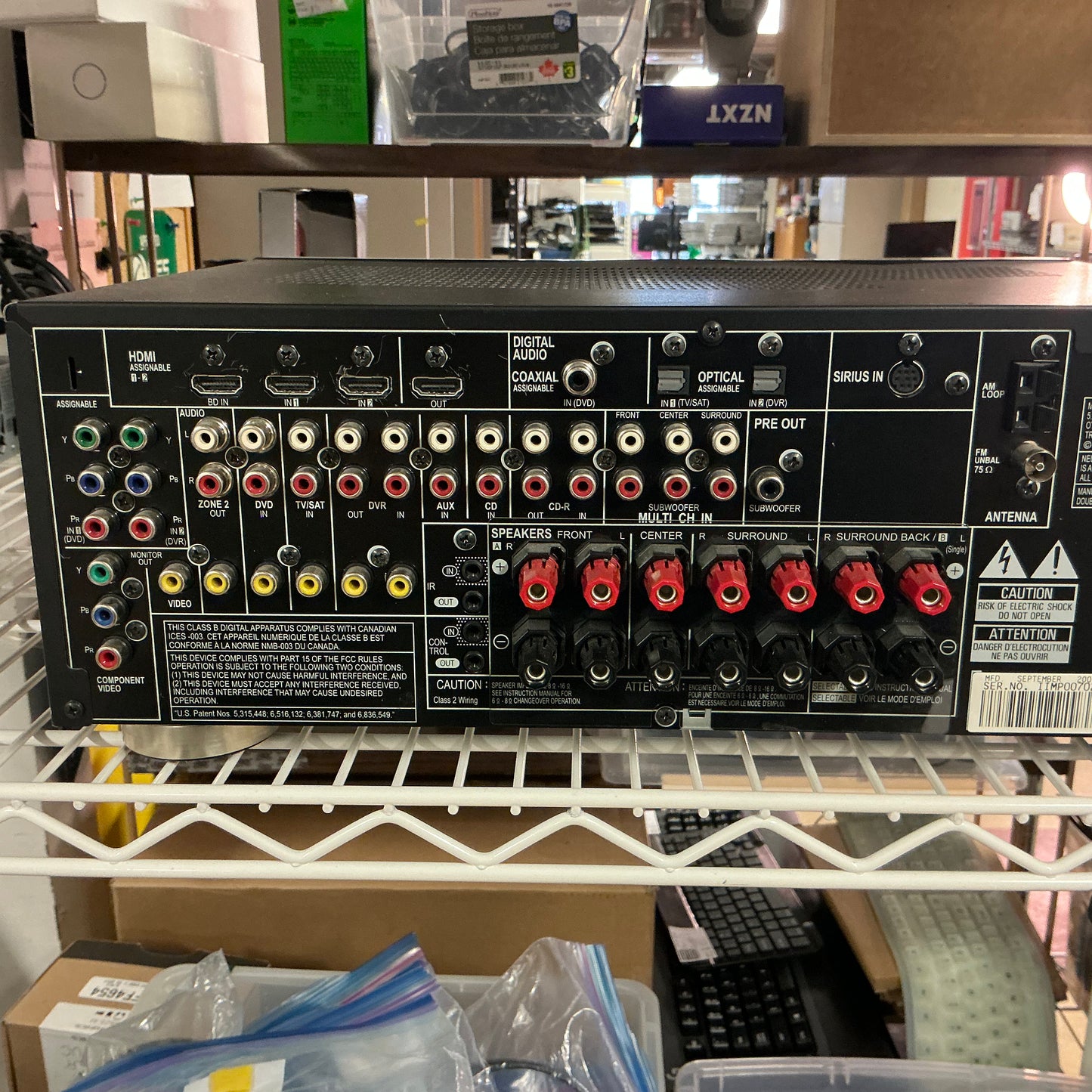 Pioneer Home Theater Receiver
