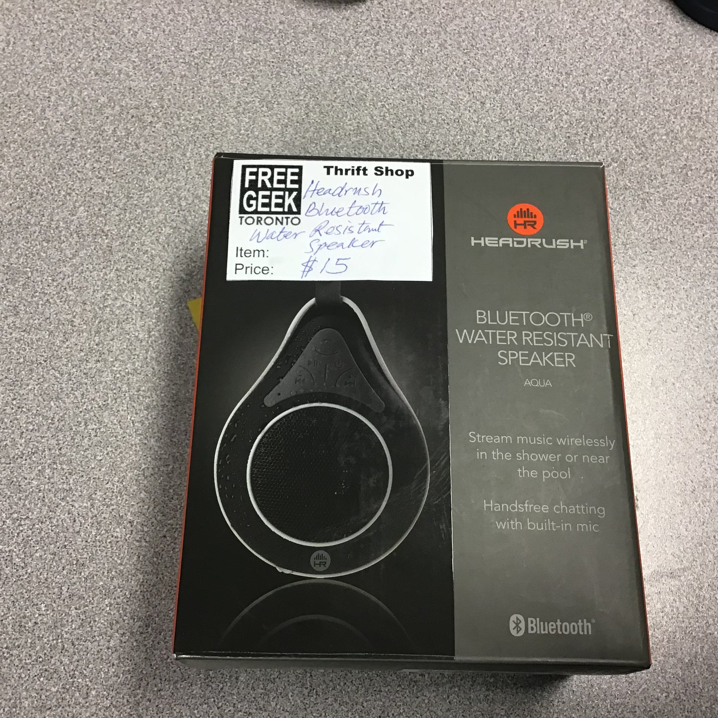 Headrush Bluetooth Water Resistant Speaker