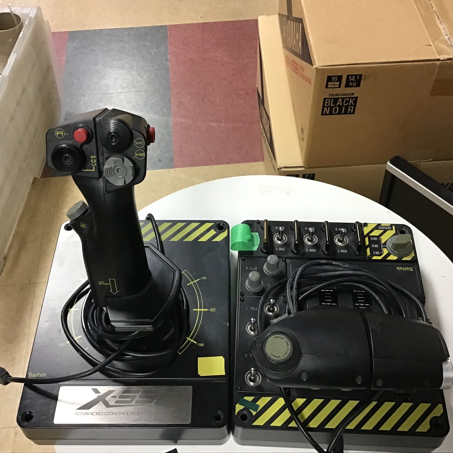 Mad Catz Saitek Pro Flight X-55 Rhino H.O.T.A.S.