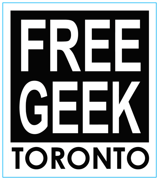Free Geek Toronto Sticker (Vinyl)