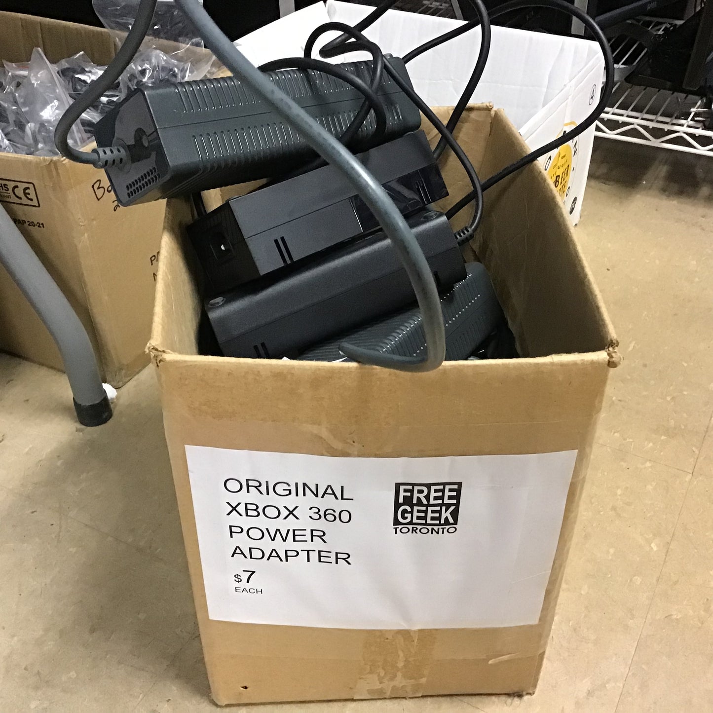 Original Xbox 360 Power Adapter