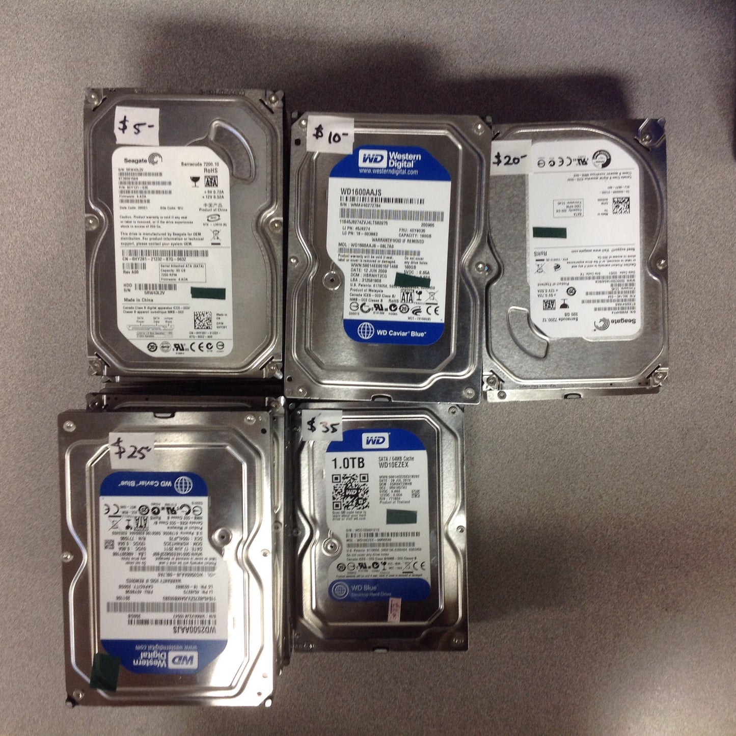 3.5" Hard Disk Drives HDD