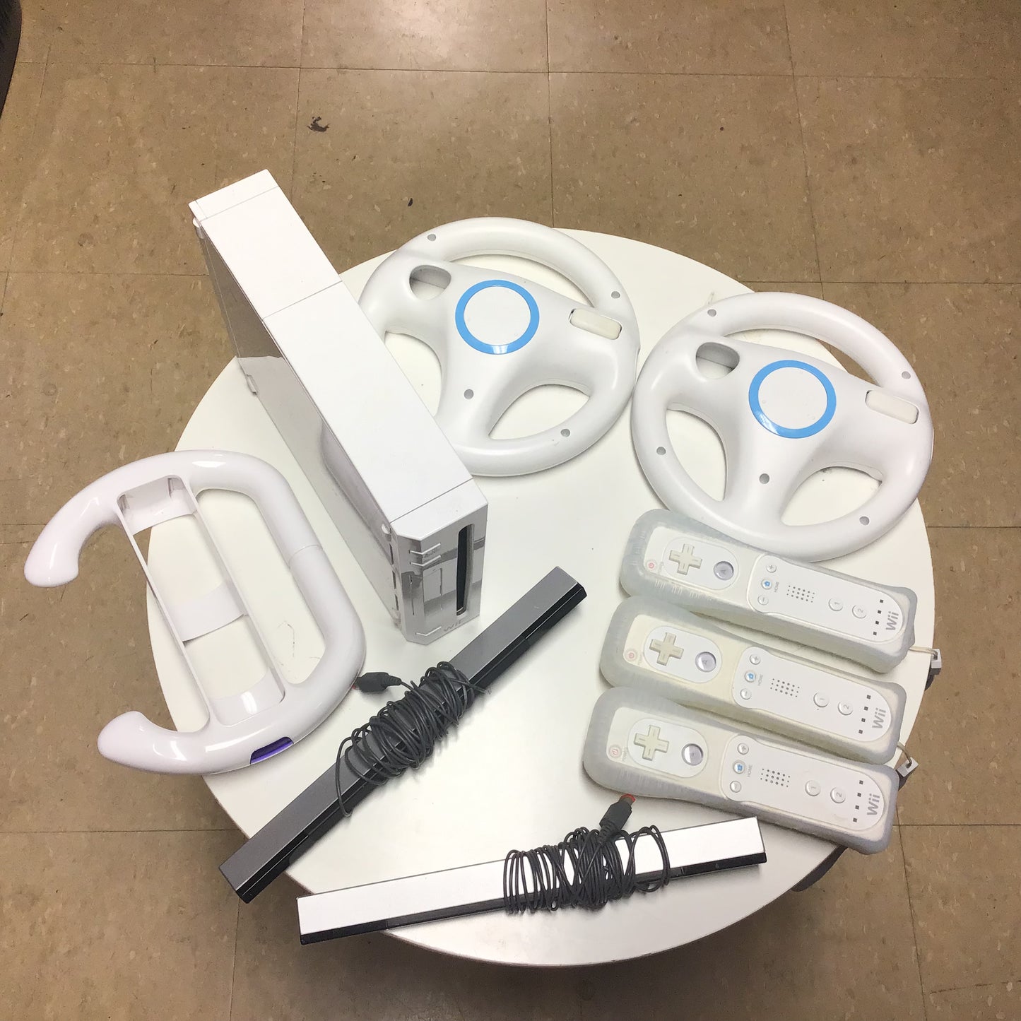 Nintendo Wii + 3 remotes & More