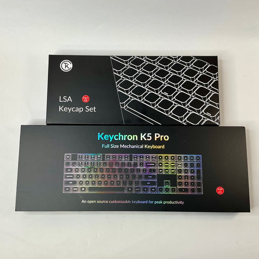 Keychron K5 Pro Mechanical Keyboard + Keycaps