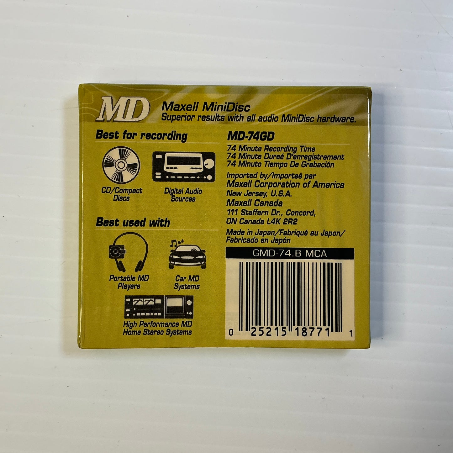 Sony Walkman MZ-R70 Bundle