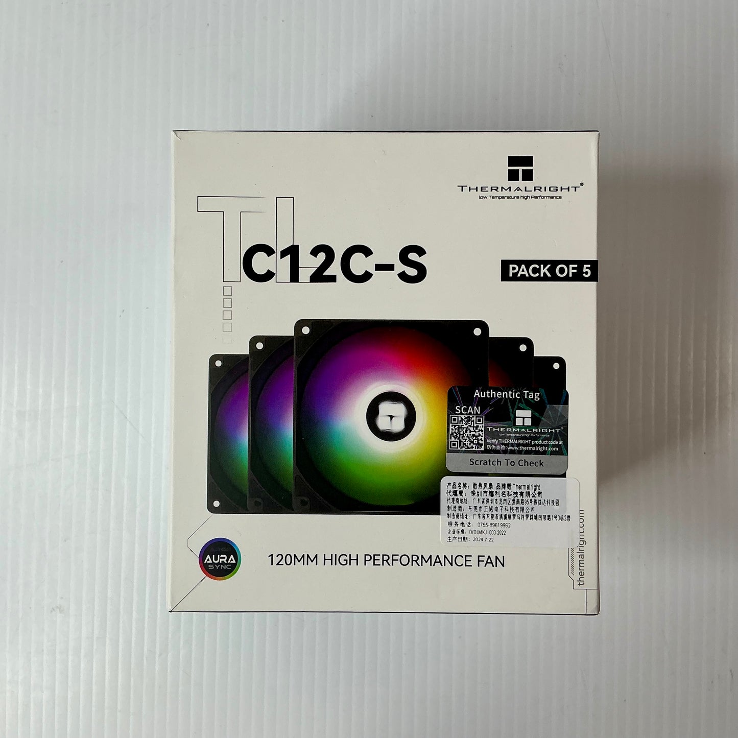Thermalright C12C-S Fans