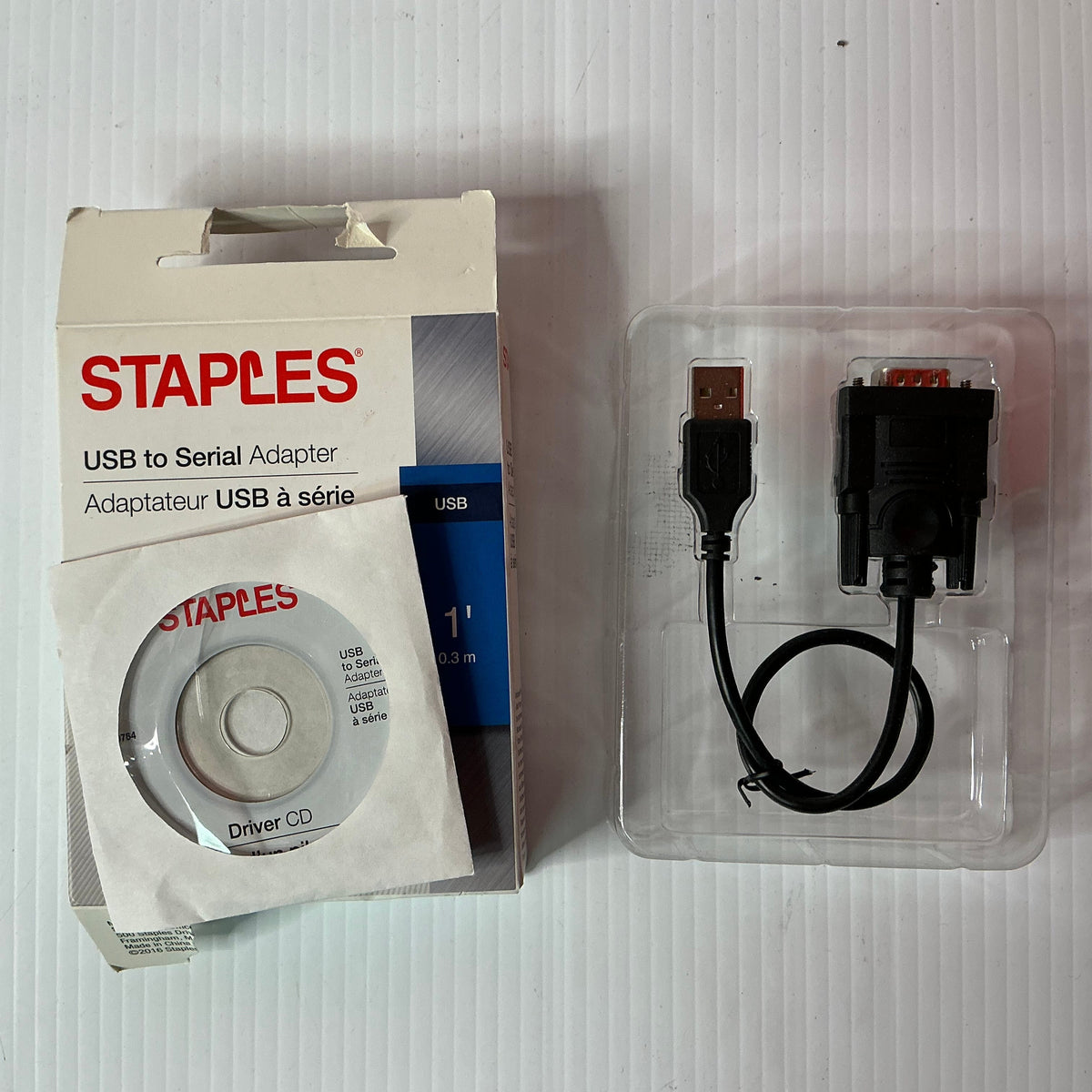 Staples Serial Adapter Staples USB to Serial Adapter – Free Geek Toronto