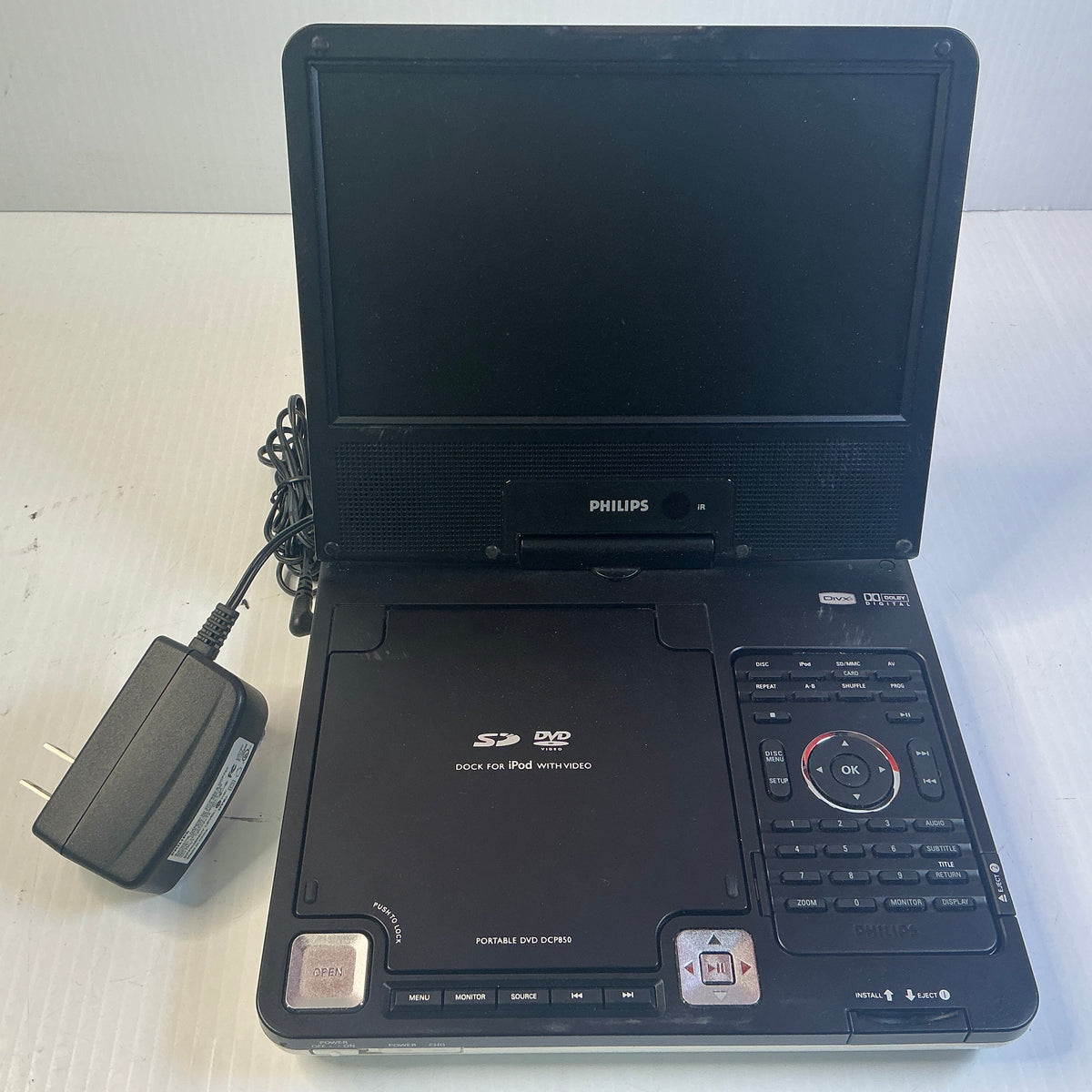 Philips DCP850 Portable DVD Player