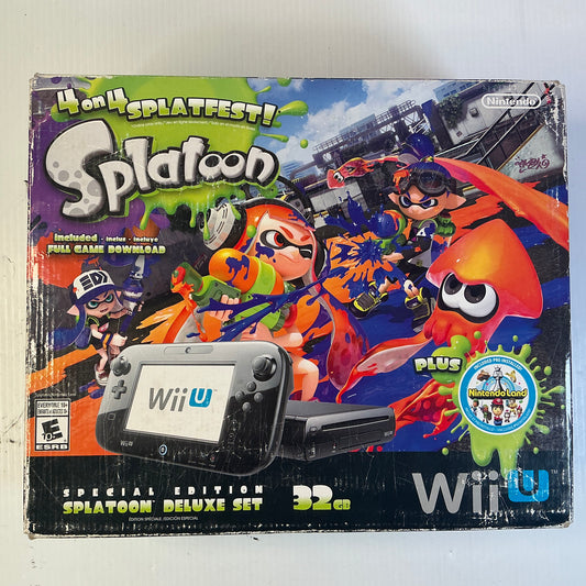 Nintendo Wii U Splatoon Special Edition Bundle