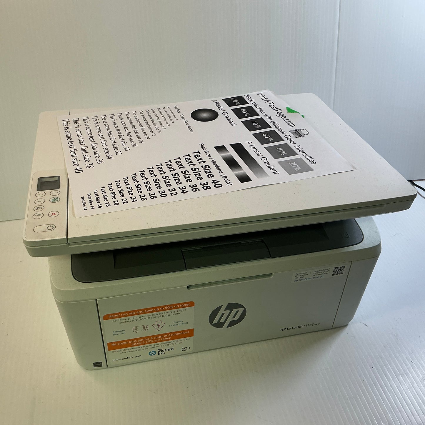 HP LaserJet MFP M140we Printer