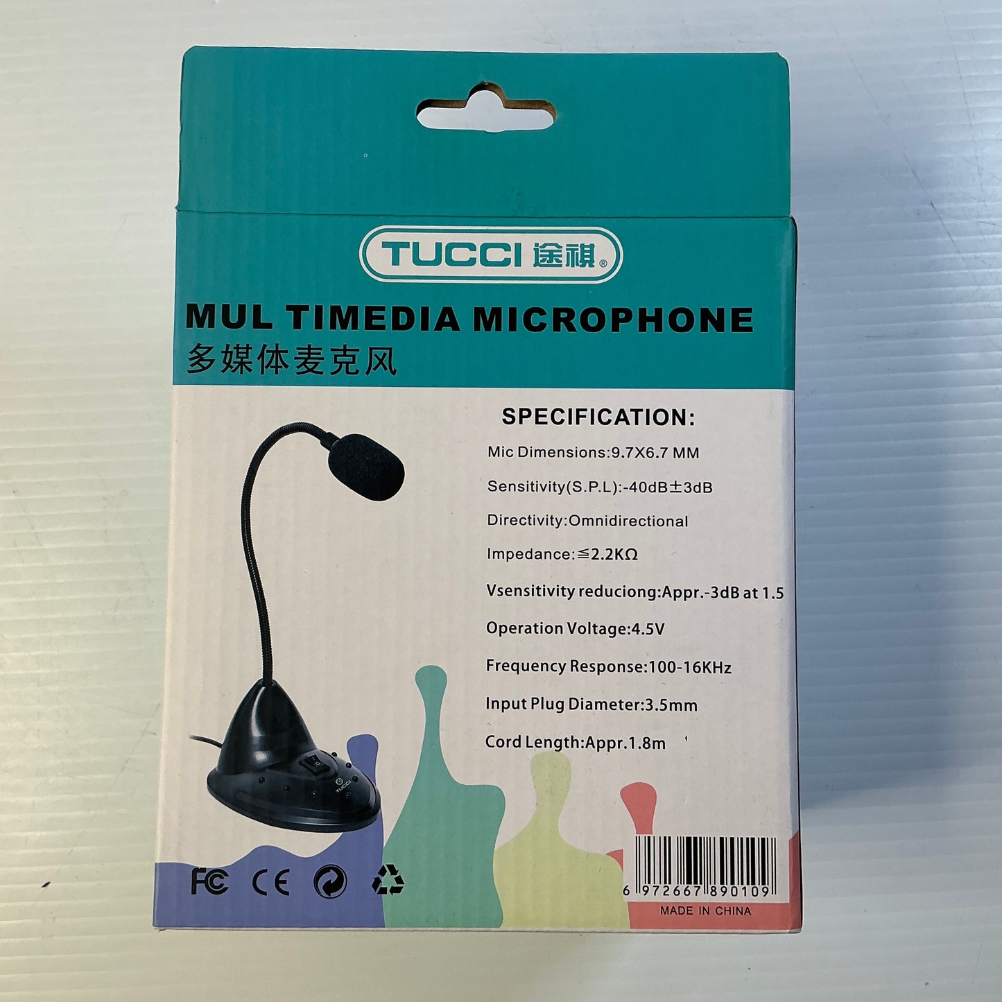 Tucci Multimedia Microphone MK-100