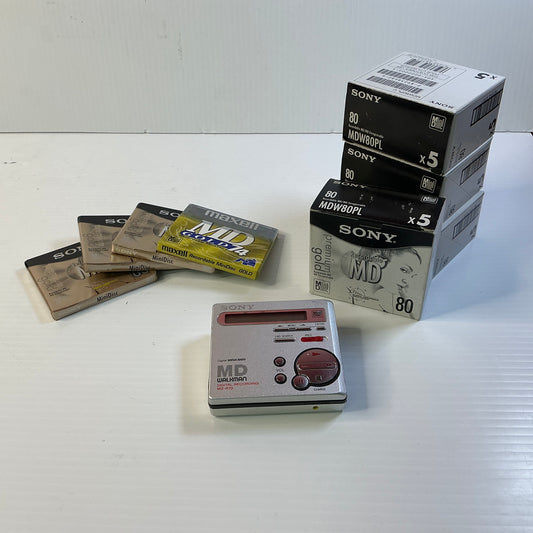 Sony Walkman MZ-R70 Bundle