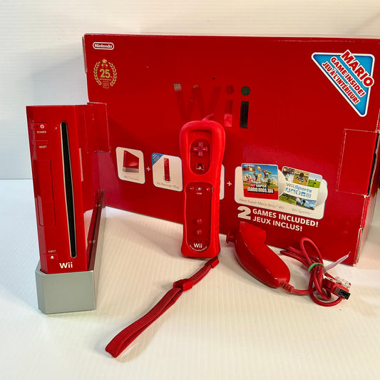 Nintendo Wii Console (RED)
