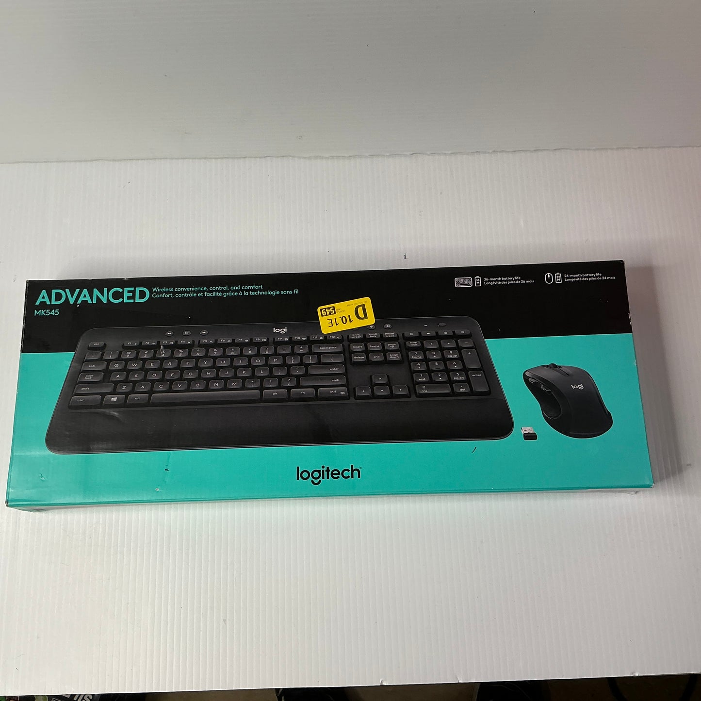 Logitech MK545 Wireless Keyboard & Mouse
