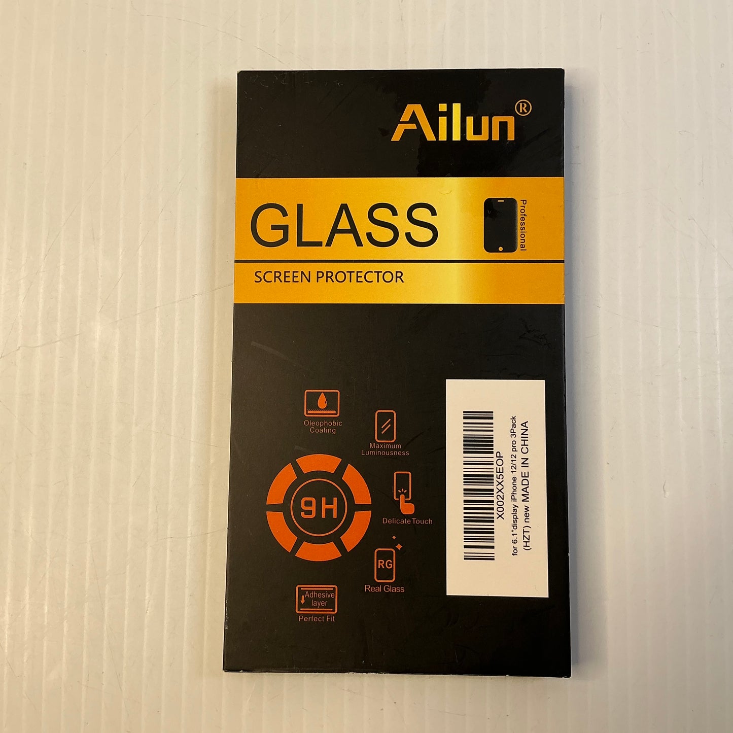 Ailun Glass Screen Protector 6.1" Display for iPhone 12/12 pro 3Pack