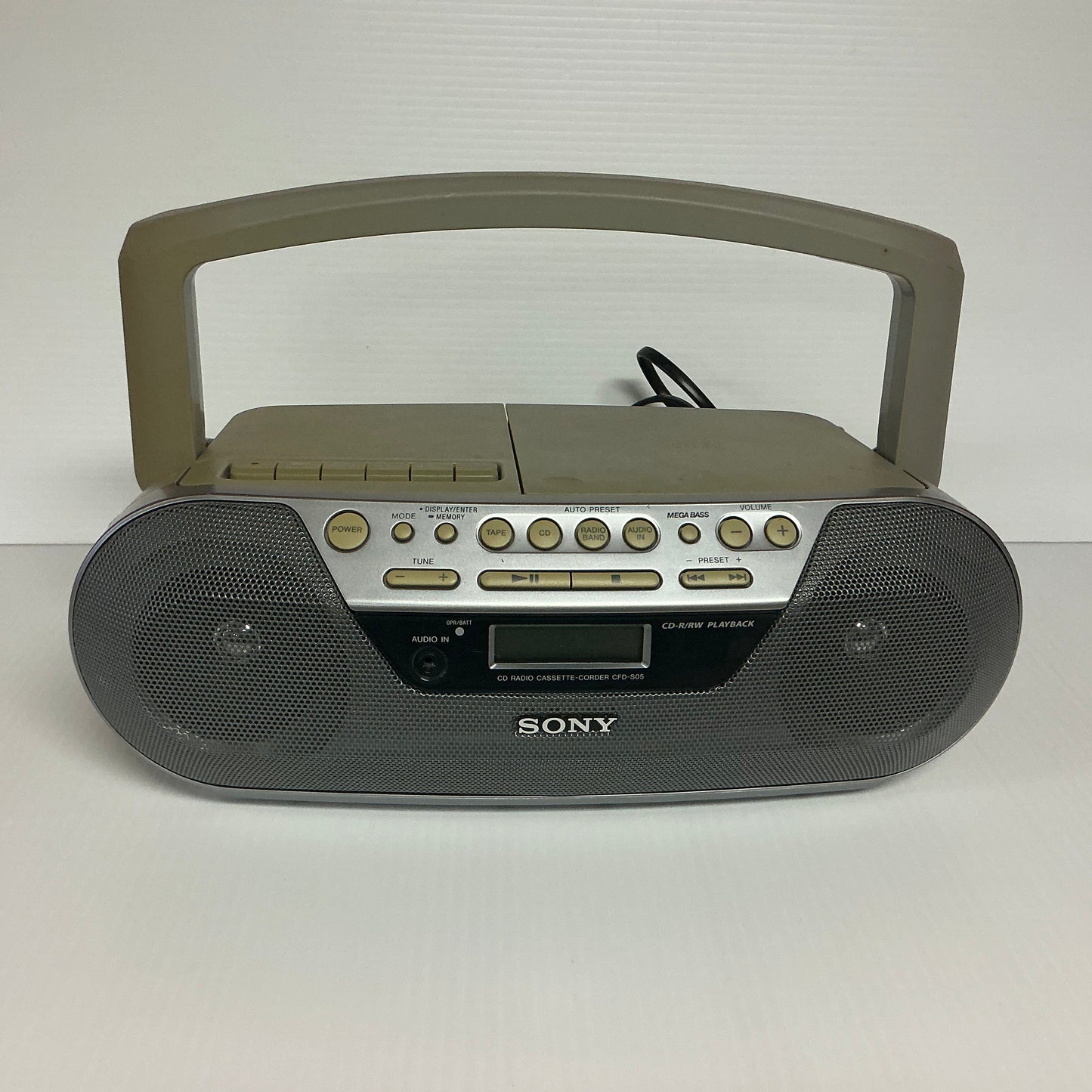 Sony Cd Radio Cassette Recorder