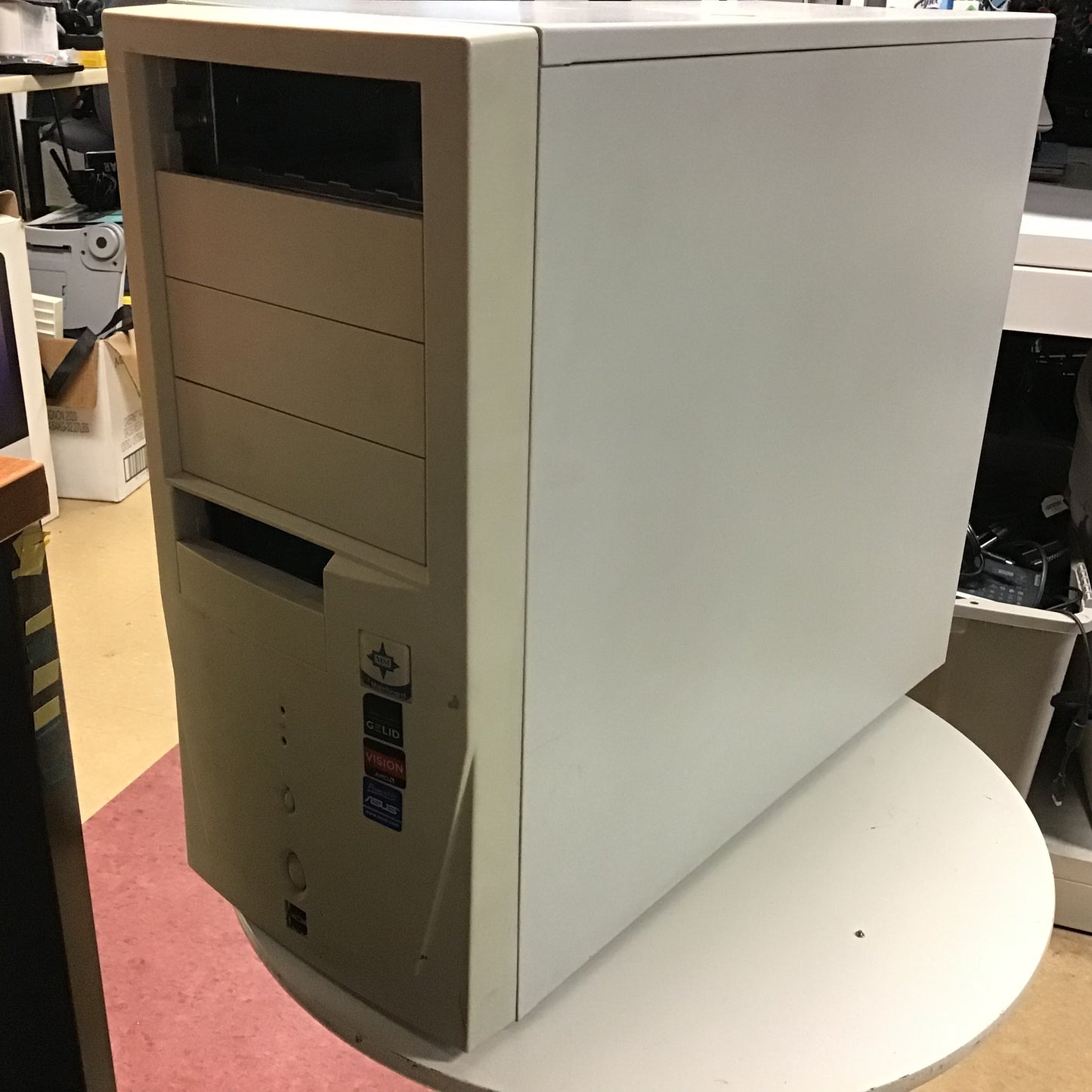 White Computer Case