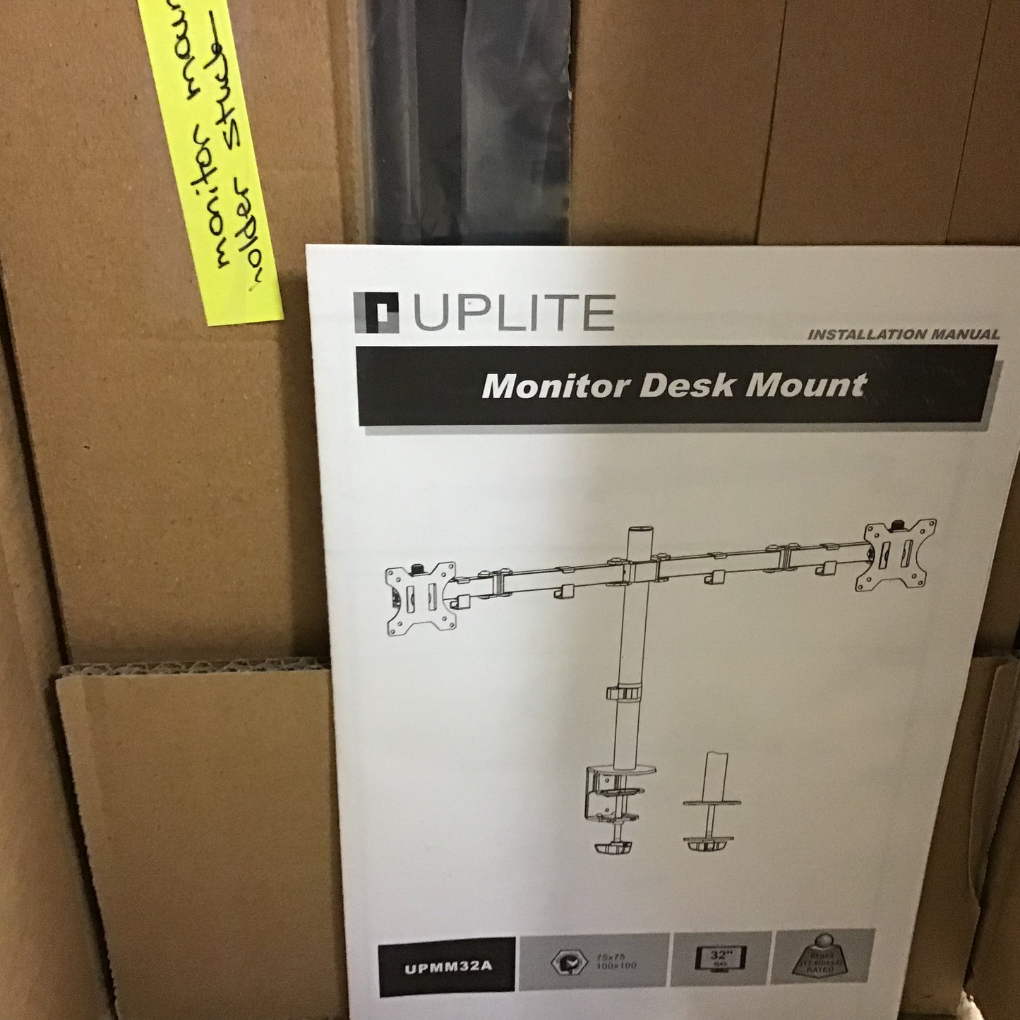 Uplite Dual LCD Monitor Desk Mount