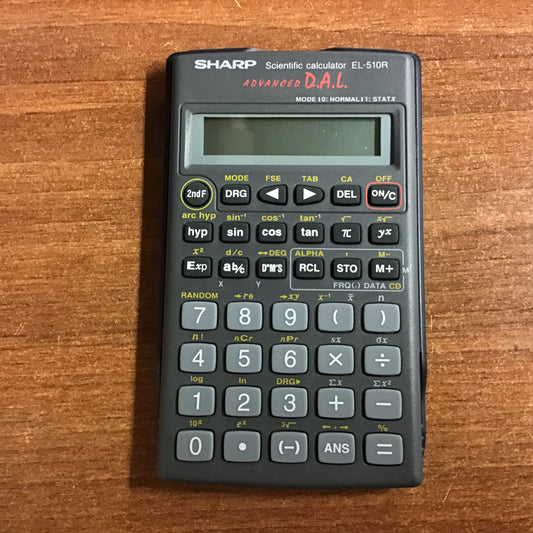 Sharp D.A.L Calculator