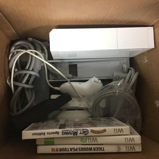 Wii Console Set With Games