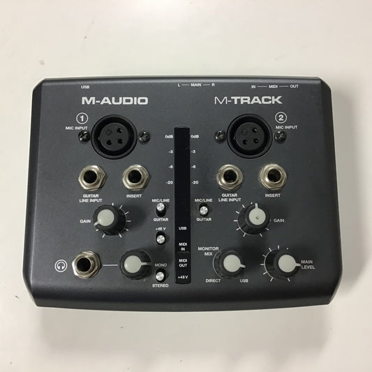 M-Track Two-Channel USB Audio/MIDI Interface