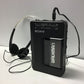 Sony Walkman WM-F2015 FM/AM Cassette + Headphones