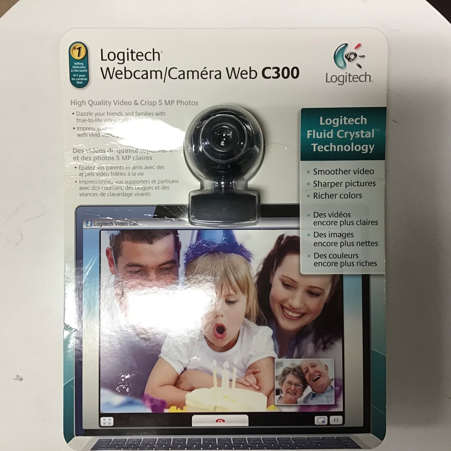 Logitech C300 Webcam [Sealed Package]