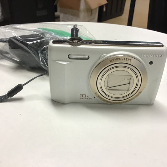 Olympus VR-340 Digital Camera (White)