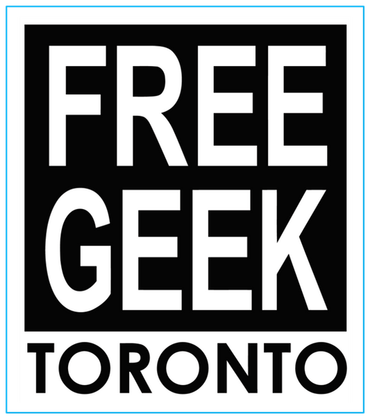 Free Geek Toronto Sticker (Vinyl)