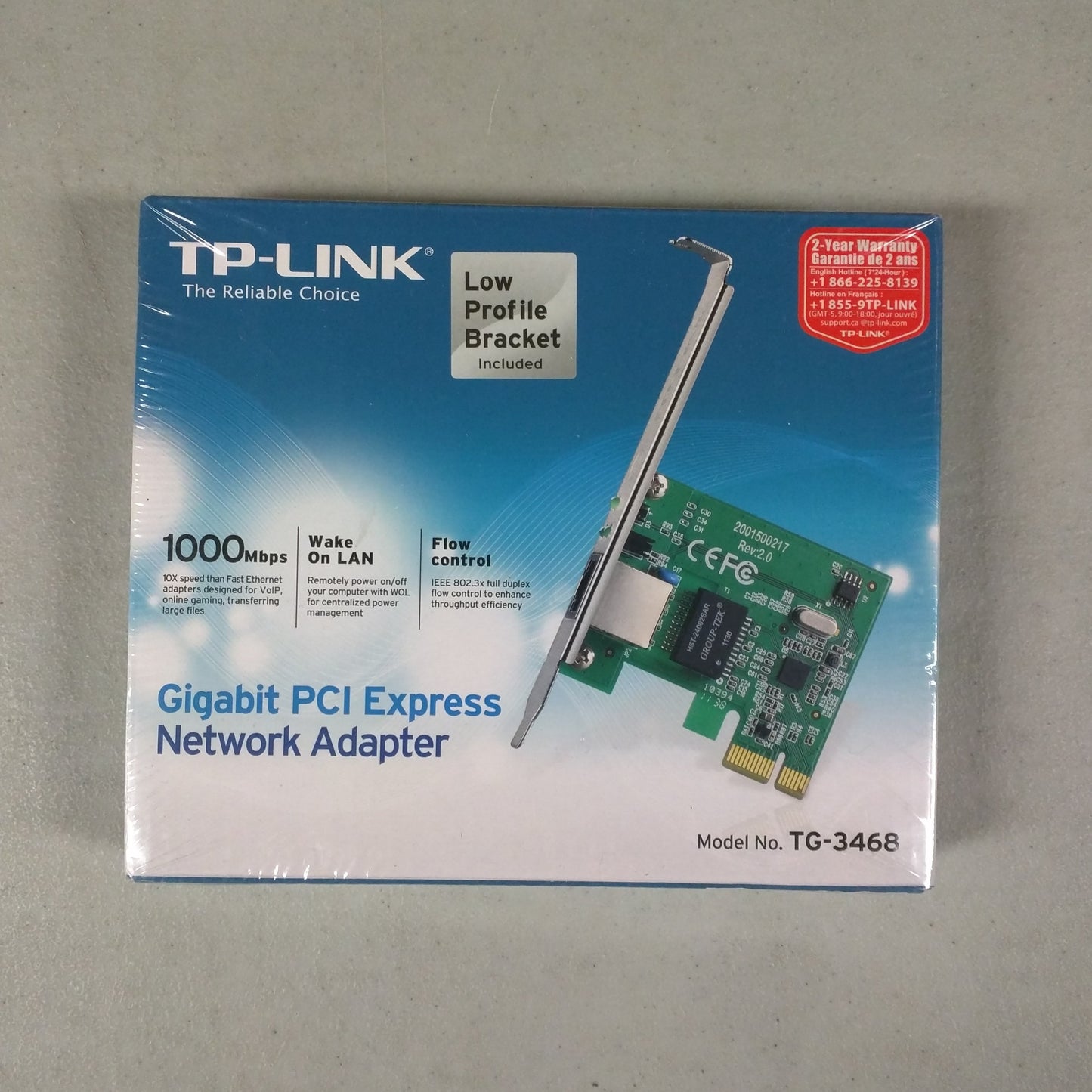 TP-LINK Gigabit PCI Express Card (TG-3468)