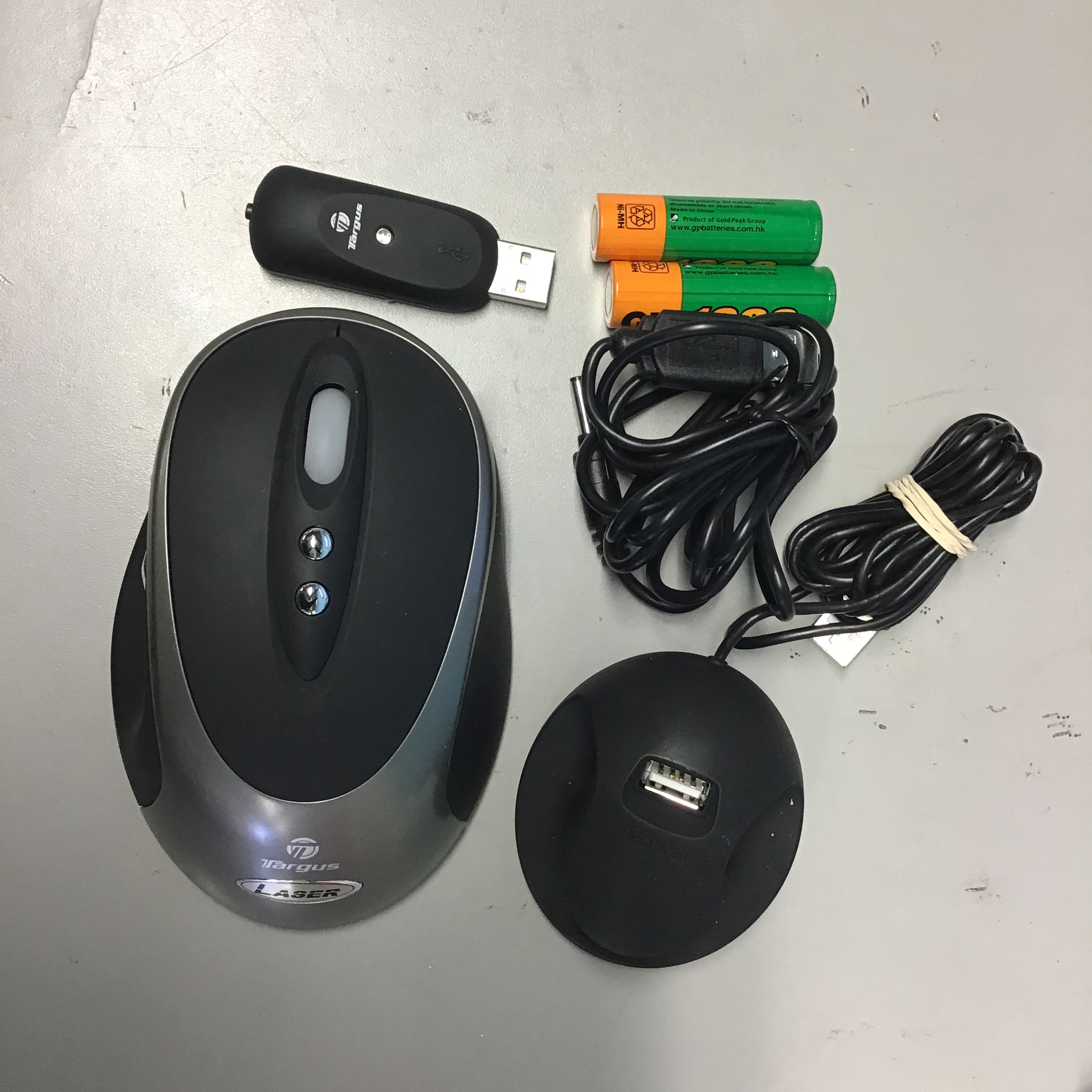 Targus 8-Button Laser Wireless Mouse – Free Geek Toronto