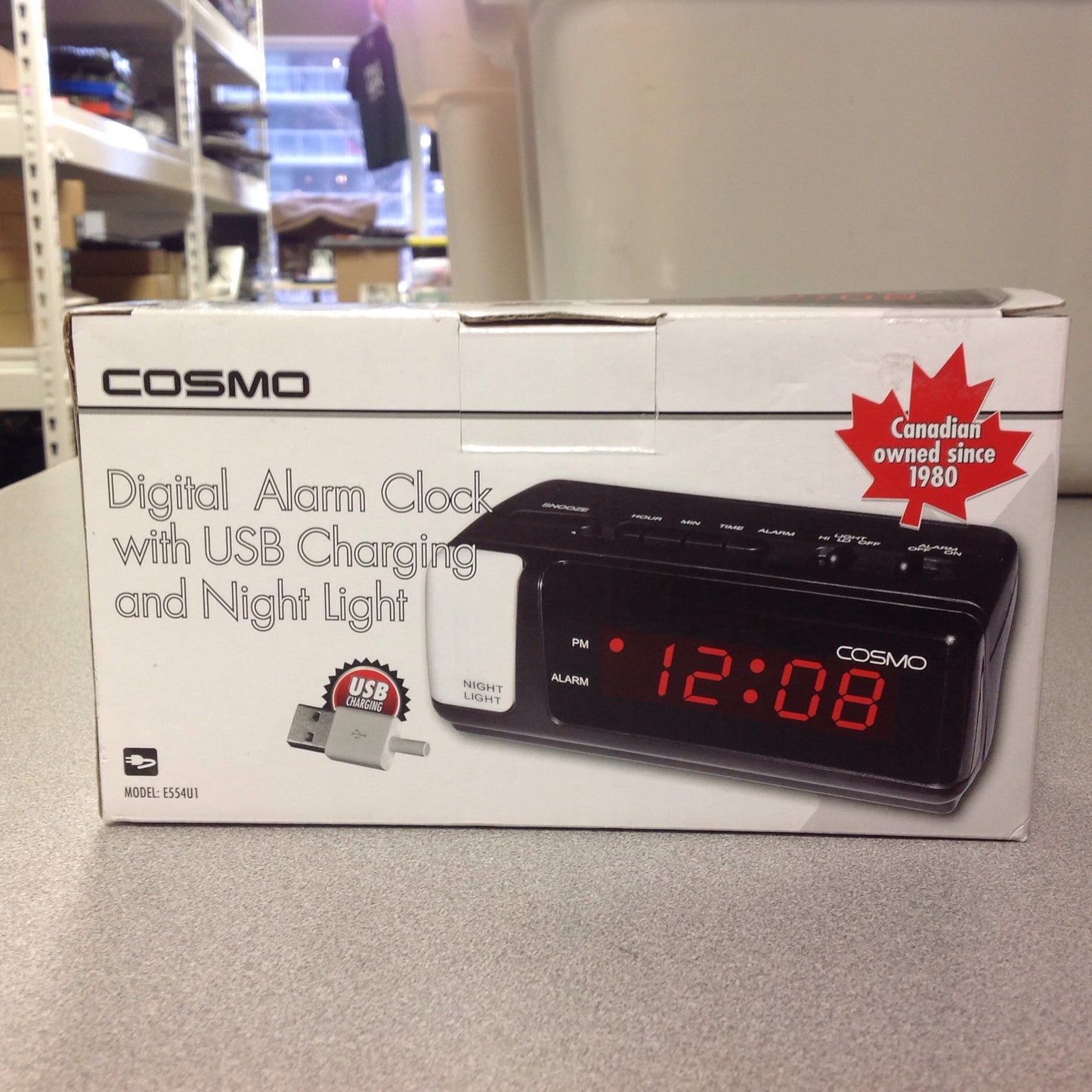 Cosmo Digital Alarm Clock