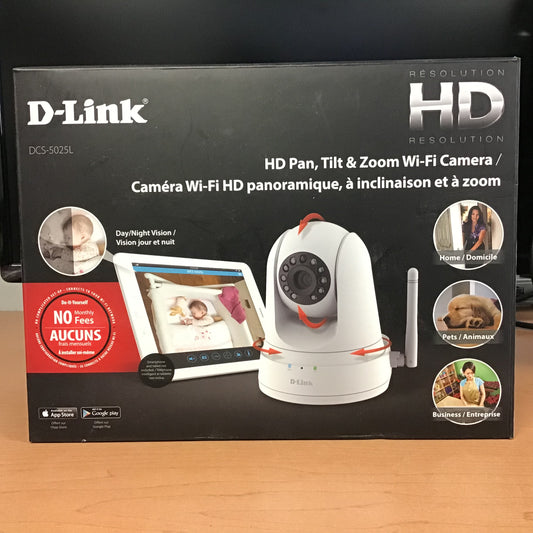 D-Link HD Pan & Tilt Wi-Fi Camera