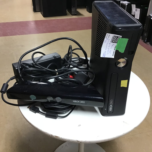Xbox 360 with Kinect (No Hard Drive)