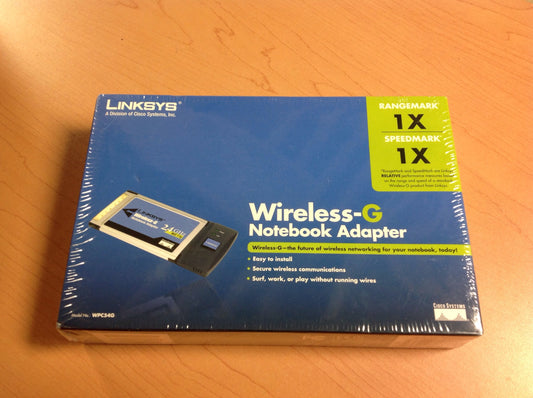 Linksys Wireless G Notebook Adapter