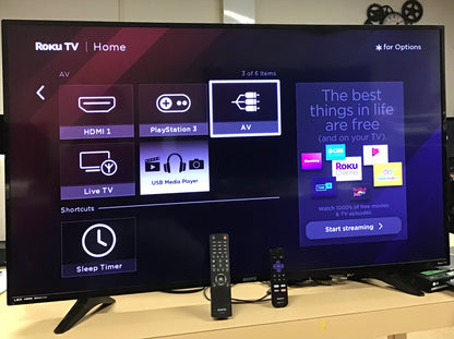 SANYO 50" Roku Smart TV