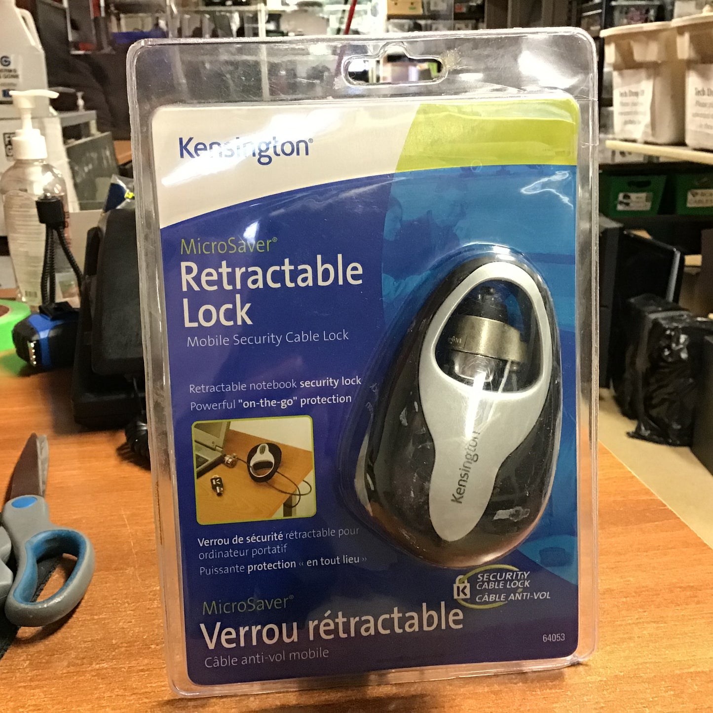 Kensington 64053 MicroSaver Retractable lock