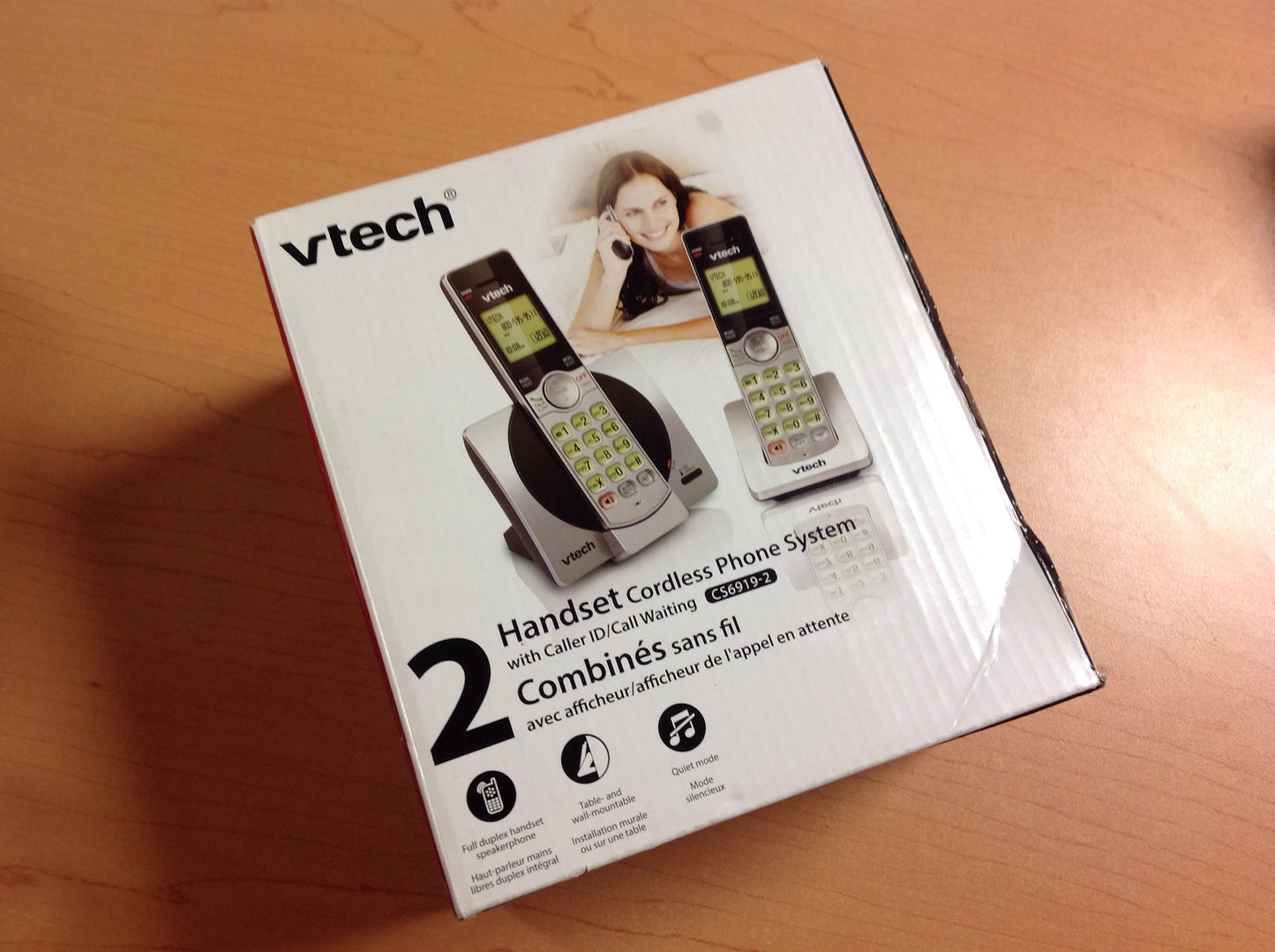 vtech 2-Handset Cordless Phone with Caller ID