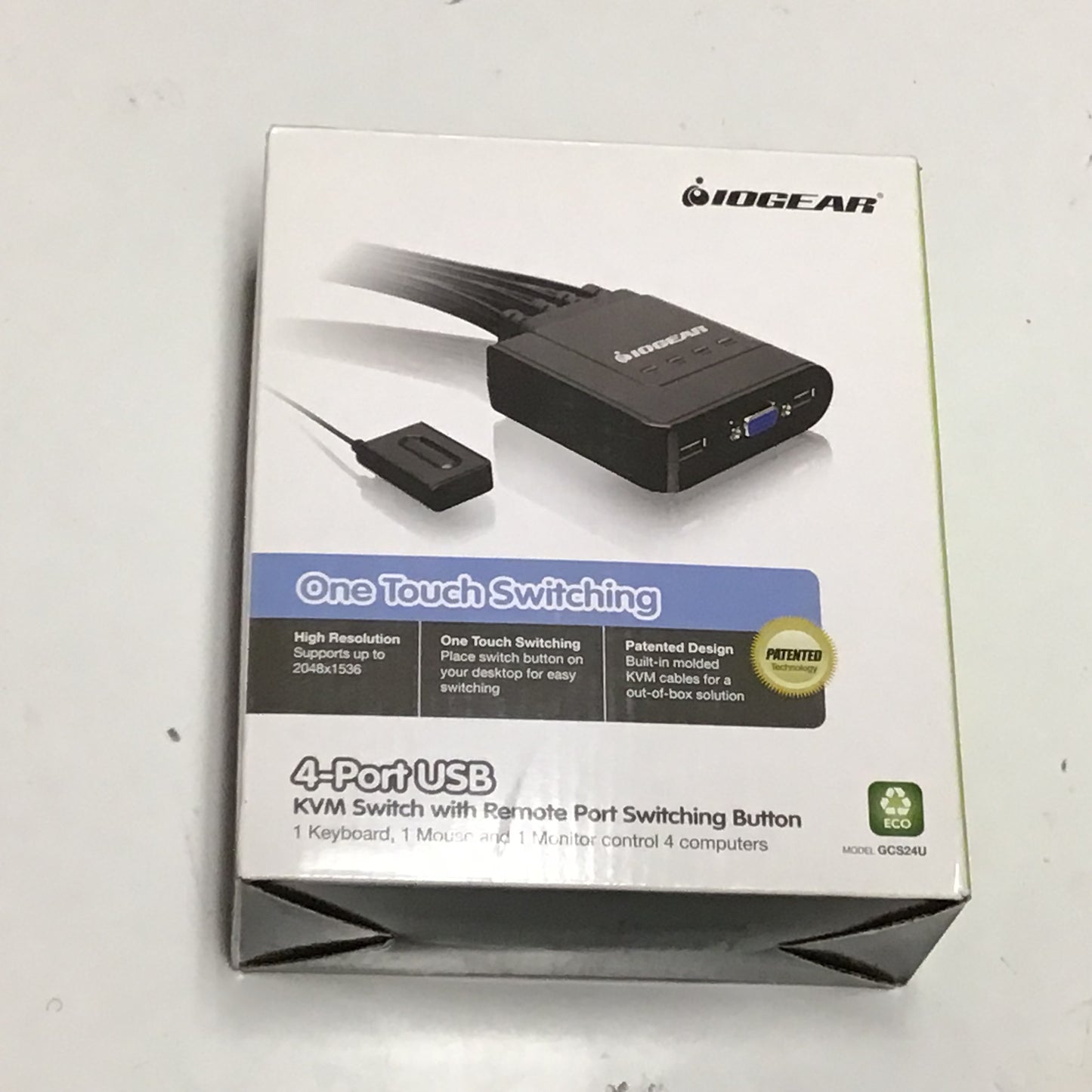 IOGEAR 4 Port KVM Switch