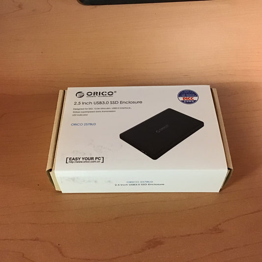 Orico 2.5 USB3.0 SSD Enclosure
