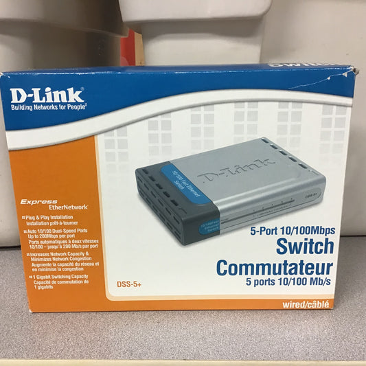 D-Link DSS-5+ Switch