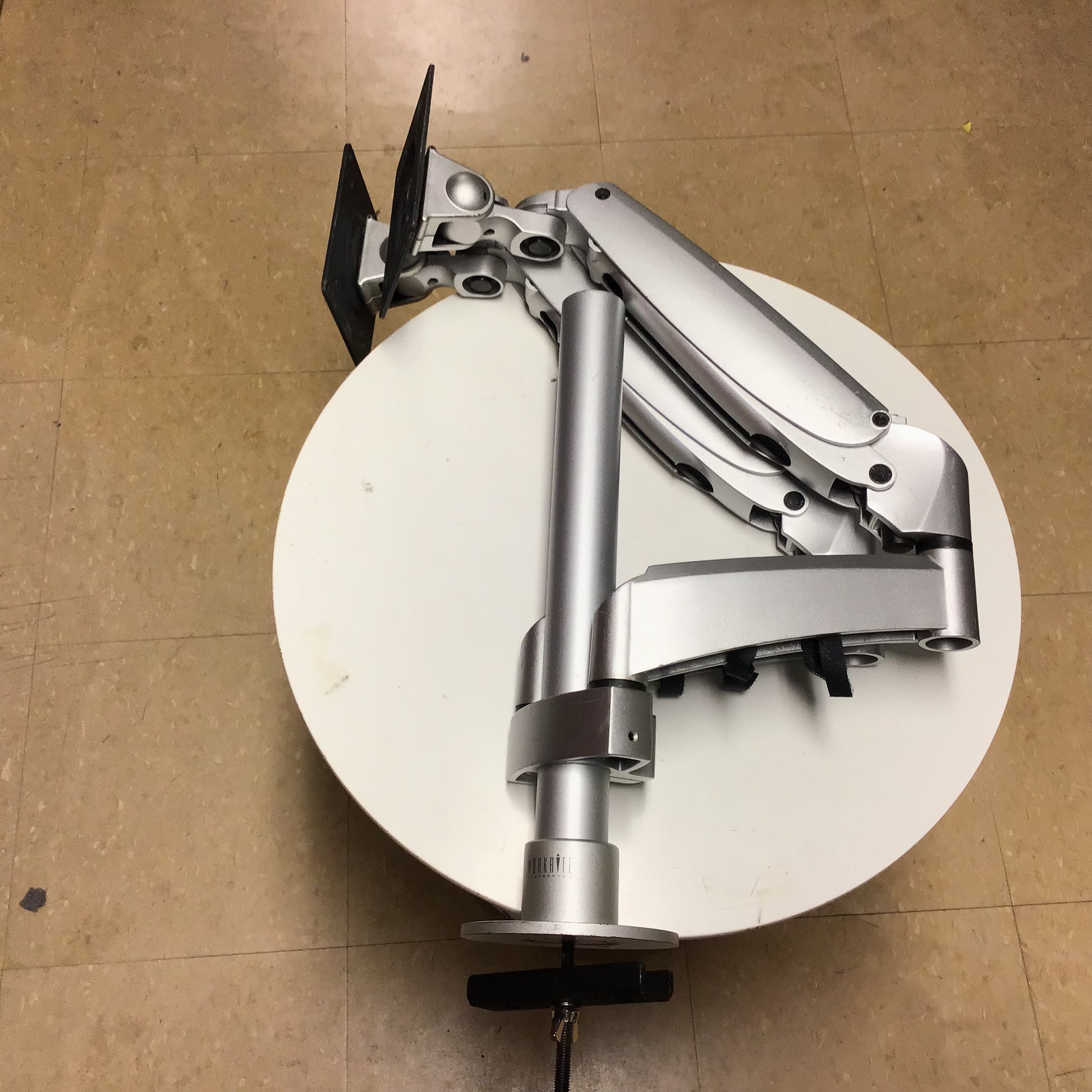 Workrite Poise Ergonomic Dual Monitor Arms – Free Geek Toronto