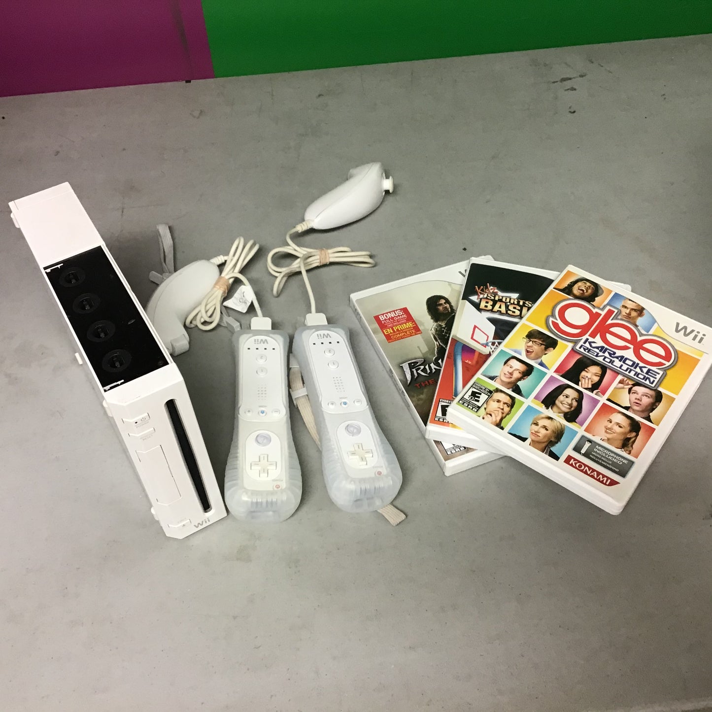 Nintendo Wii + 3 Games