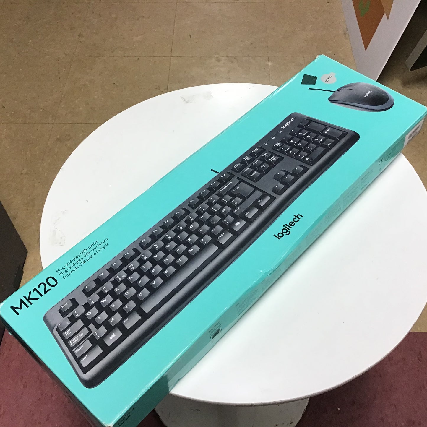 Logitech MK120 Keyboard & Mouse