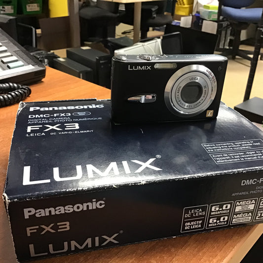 Panasonic DMC-FX3S 6MP Digital Camera