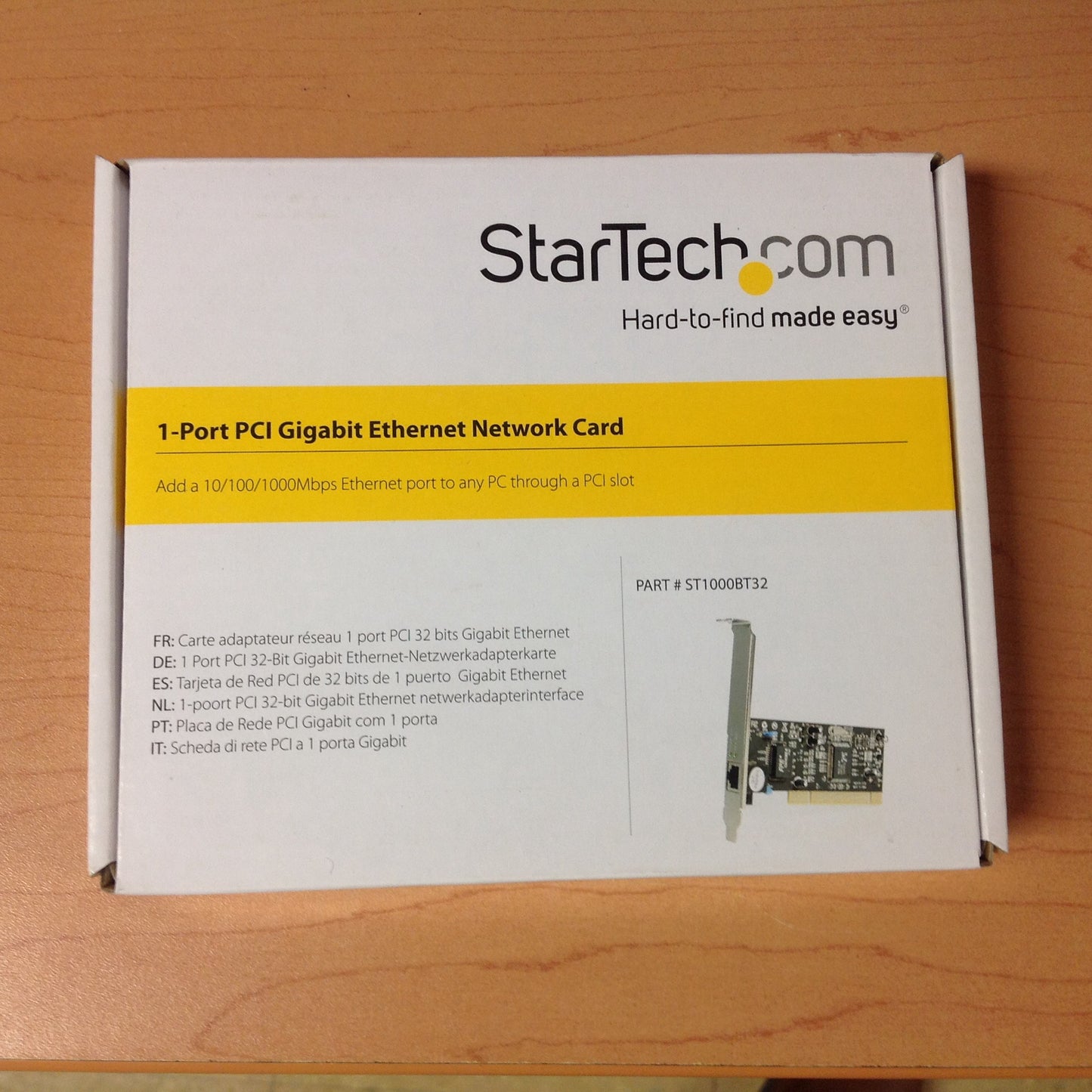 STARTECH PCI Ethernet Network Adapter Card